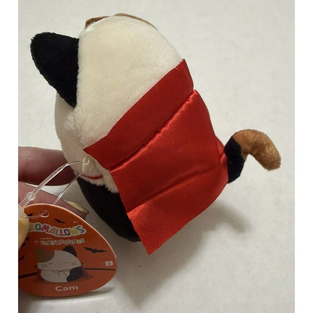 Kellytoy Squishmallows: Halloween Cam the Cat Plush Toy 2.5” Micromallow NWT - Picture 2 of 2
